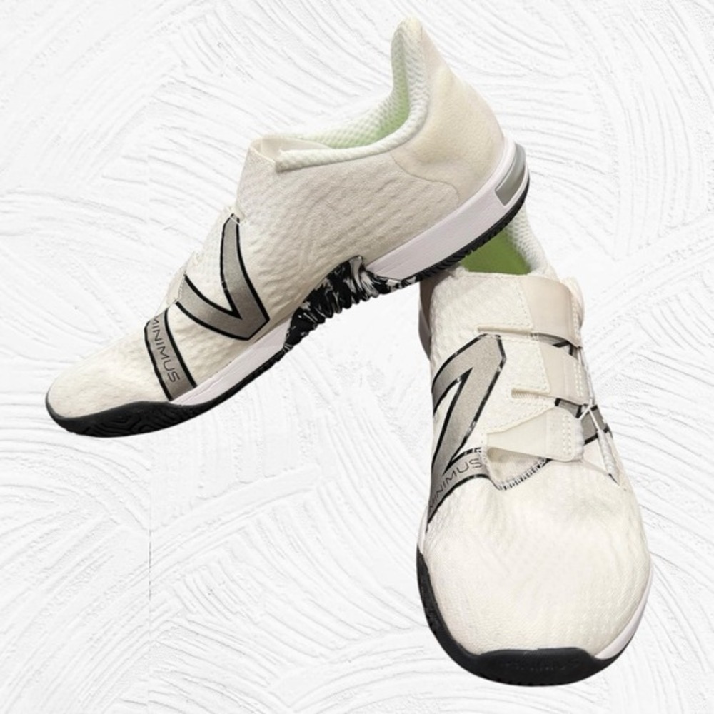 New‎ Balance Minimus TR BOA White Black Gray Women's 8 Training Shoe